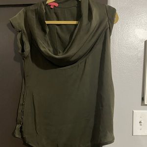 One September silk top